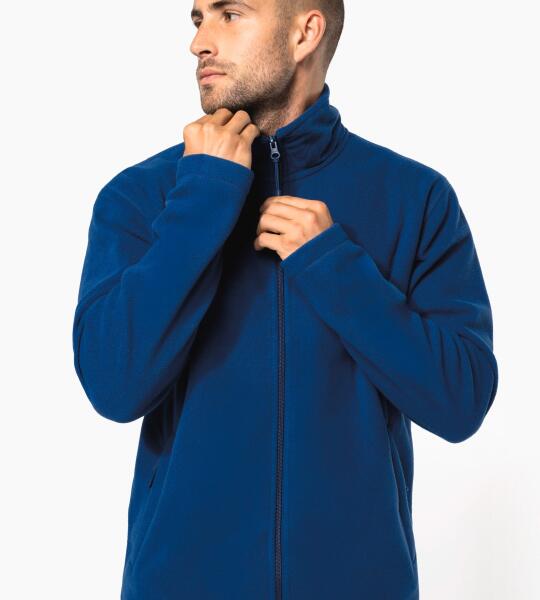 Microfleece met rits heren